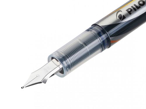עט ציפורן נובע חד פעמי שחור/ כחול PILOT V-PEN M