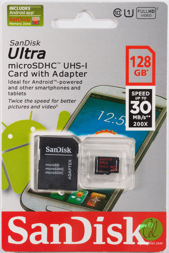 כרטיס זכרון SD ULTRA 128G