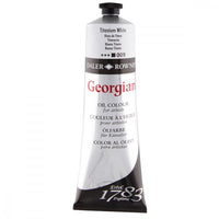 צבע שמן שפופרת 250 מ"ל לבן/ שחור DALER ROWNEY GEORGIAN