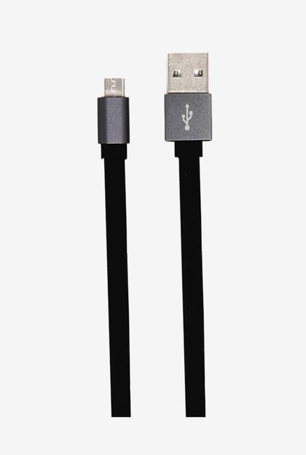 כבל מיקרו שטוח USB  שחור/ לבן 1.2M PHILIPS