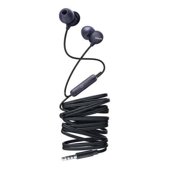 אוזניות כפתור שחור/ כחול Philips SHE2405