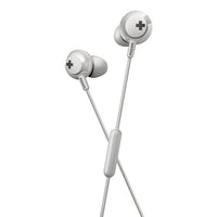 אוזניות כפתור שחור/ לבן +Philips SHE4305 BASS