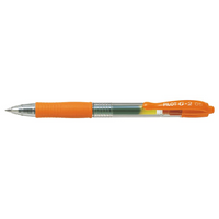 עט ג'ל + לחצן 0.5 מ"מ PILOT G-2 במגוון צבעים