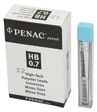 עופרת HB במגוון עוביים מארז 12 יחידות PENAC